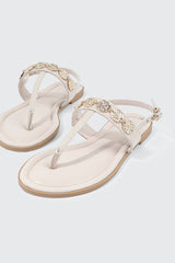 Strappy Sandals with Coin Charms