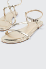 Thin Strappy Flat Sandals
