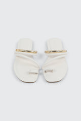 Square Toe Strappy Flat Sandals