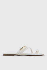 Square Toe Strappy Flat Sandals
