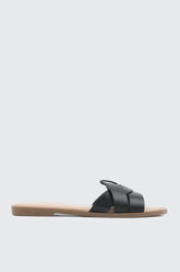 Braided Vamp Flat Sandals