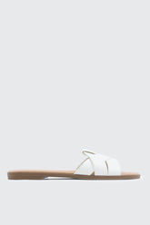 Braided Vamp Flat Sandals