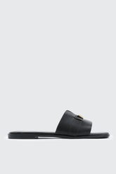 Square Toe One Band Sandals
