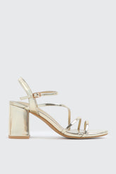 Block Heel Strappy Sandals