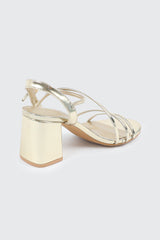 Block Heel Strappy Sandals