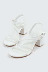Block Heel Strappy Sandals