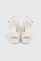 Square Toe Platform Sandals