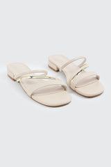 Low Heel Strappy Sandals