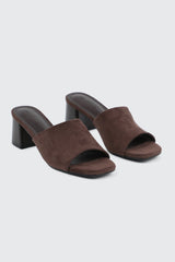 Soft Square Toe Mule
