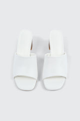 Soft Square Toe Mule