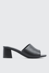 Soft Square Toe Mule