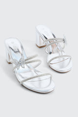 Butterfly Block Heel Sandals