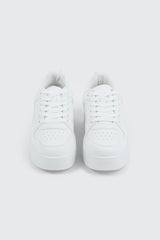 Thick Sole Lace Up Sneakers