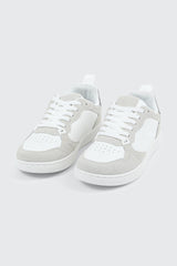 Faux Leather Sneakers