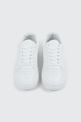Faux Leather Sneakers