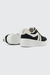 Platform Lace-Up Sneakers