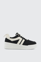 Platform Lace-Up Sneakers