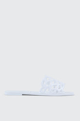 Square Toe Jelly Sandals