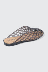 Round Toe Cage Sandals