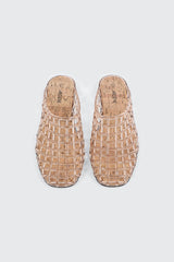 Round Toe Cage Sandals