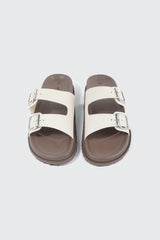 Double Band Slide Sandals