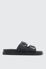 Double Band Slide Sandals