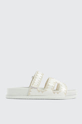 Double Band Slide Sandals