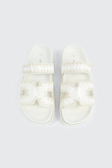 Double Band Slide Sandals