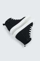 High Top Sneakers with Embroideries