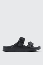 Double Band Slide Sandals