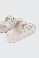 Double Band Slide Sandals