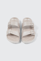 Double Band Slide Sandals