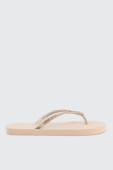 Rhinestone Straps Flip Flops