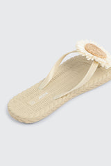Jelly Floral Flip Flops