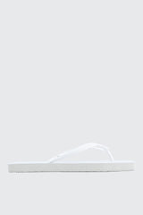 Minimal Square Toe Flip Flops