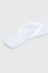 Minimal Square Toe Flip Flops