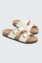 Double Buckle Sandals