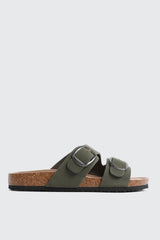 Double Buckle Sandals