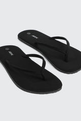 Round Toe Flip Flops
