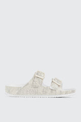 Two-Strap Slide Sandals