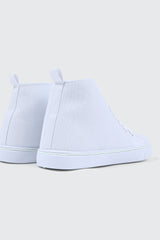 High Top Toe Cap Sneakers