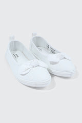 Slip On Sneakers with Bow