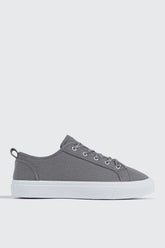Canvas Lace Up Sneakers