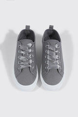 Canvas Lace Up Sneakers