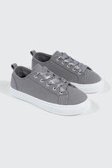 Canvas Lace Up Sneakers