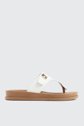 Round Toe T Strap Sandals