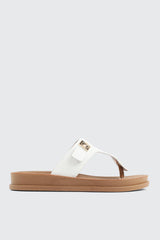 Round Toe T Strap Sandals