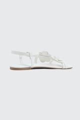 3D Floral Flat Sandals