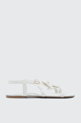 3D Floral Flat Sandals