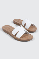 One Band Flat Sandals